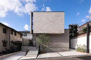 六甲山麓の住宅イメージ